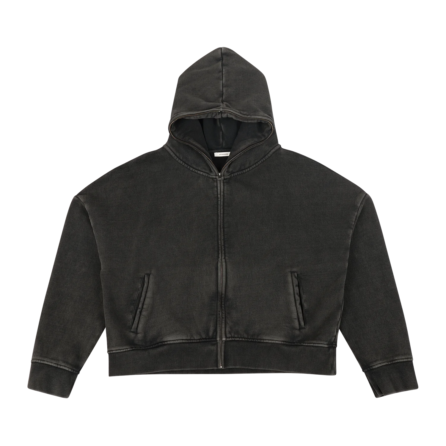 eternal zip washed black - entire studios