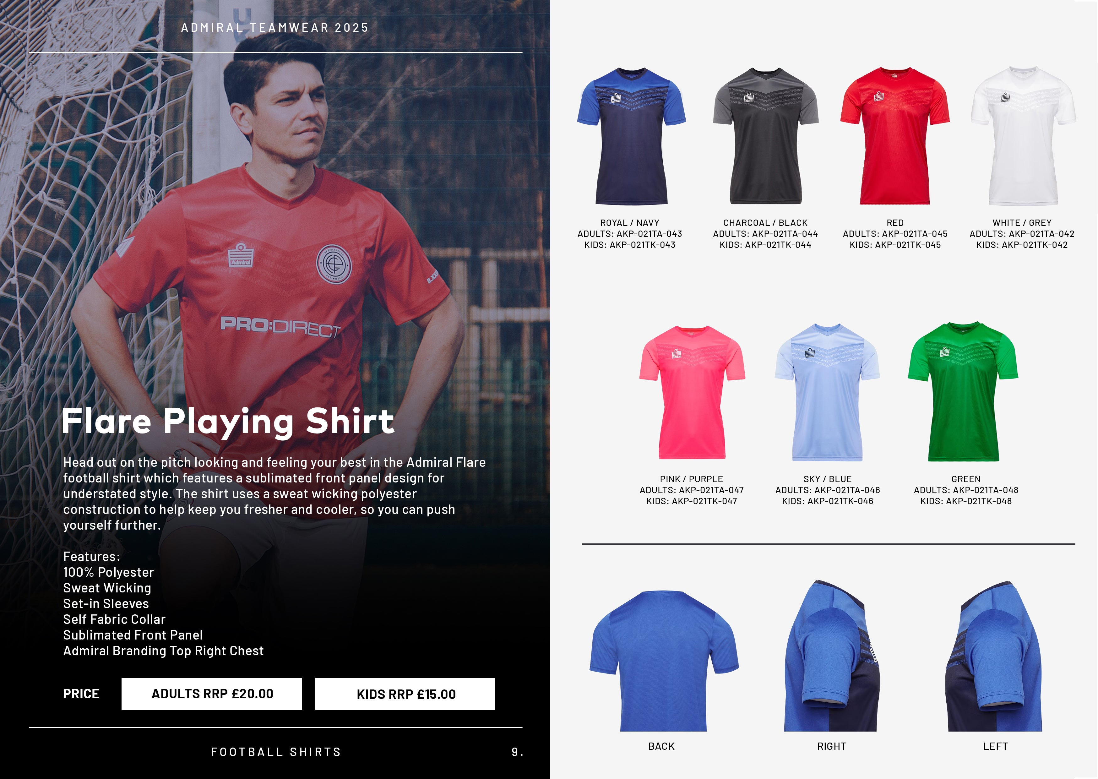 Admiral Teamwear 2025 - Admiral Sports