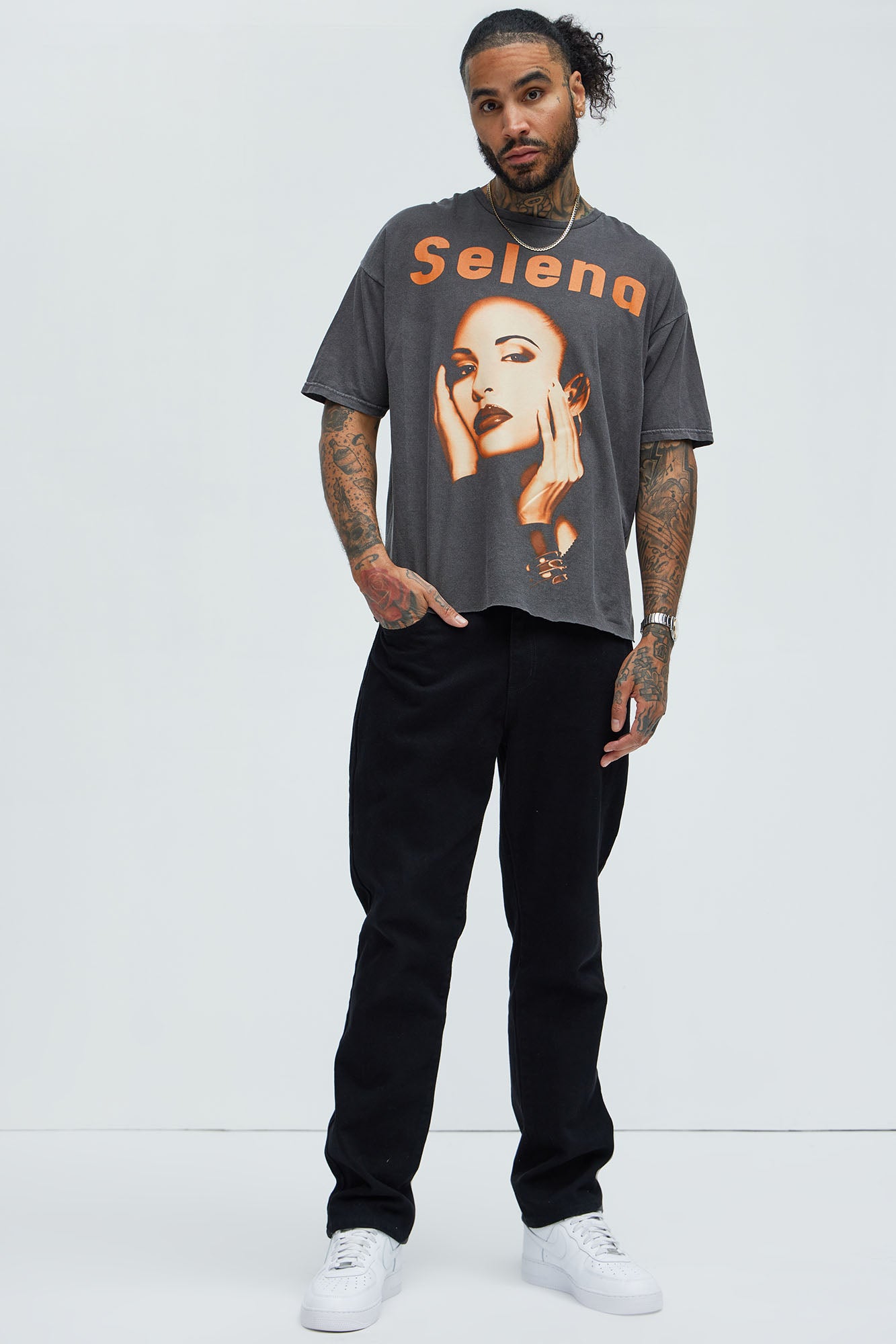 Selena Oversized Short Sleeve Tee - Brown | Fashion Nova