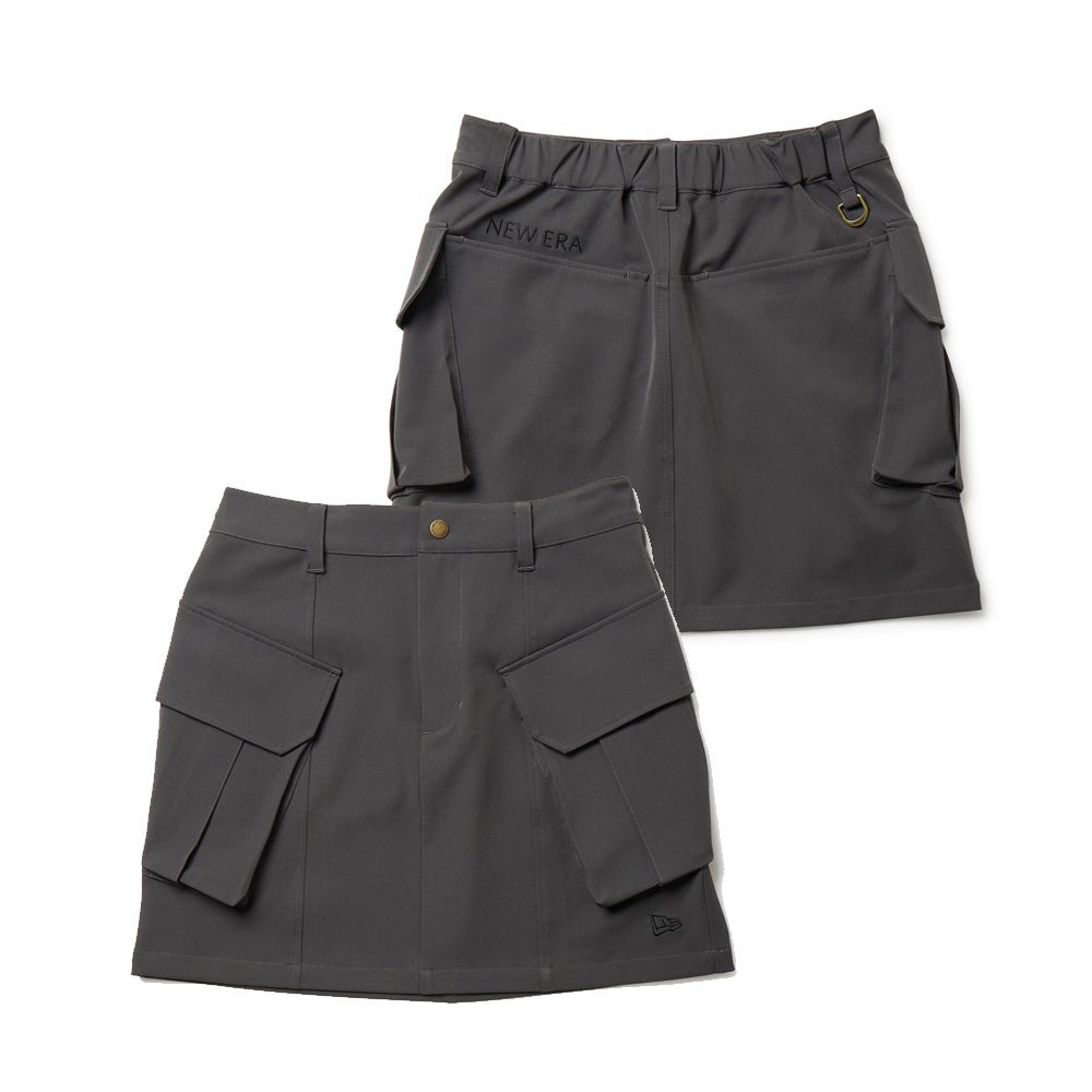 Women's フリース スカート チャコールグレー | ゴルフ | ニューエラ