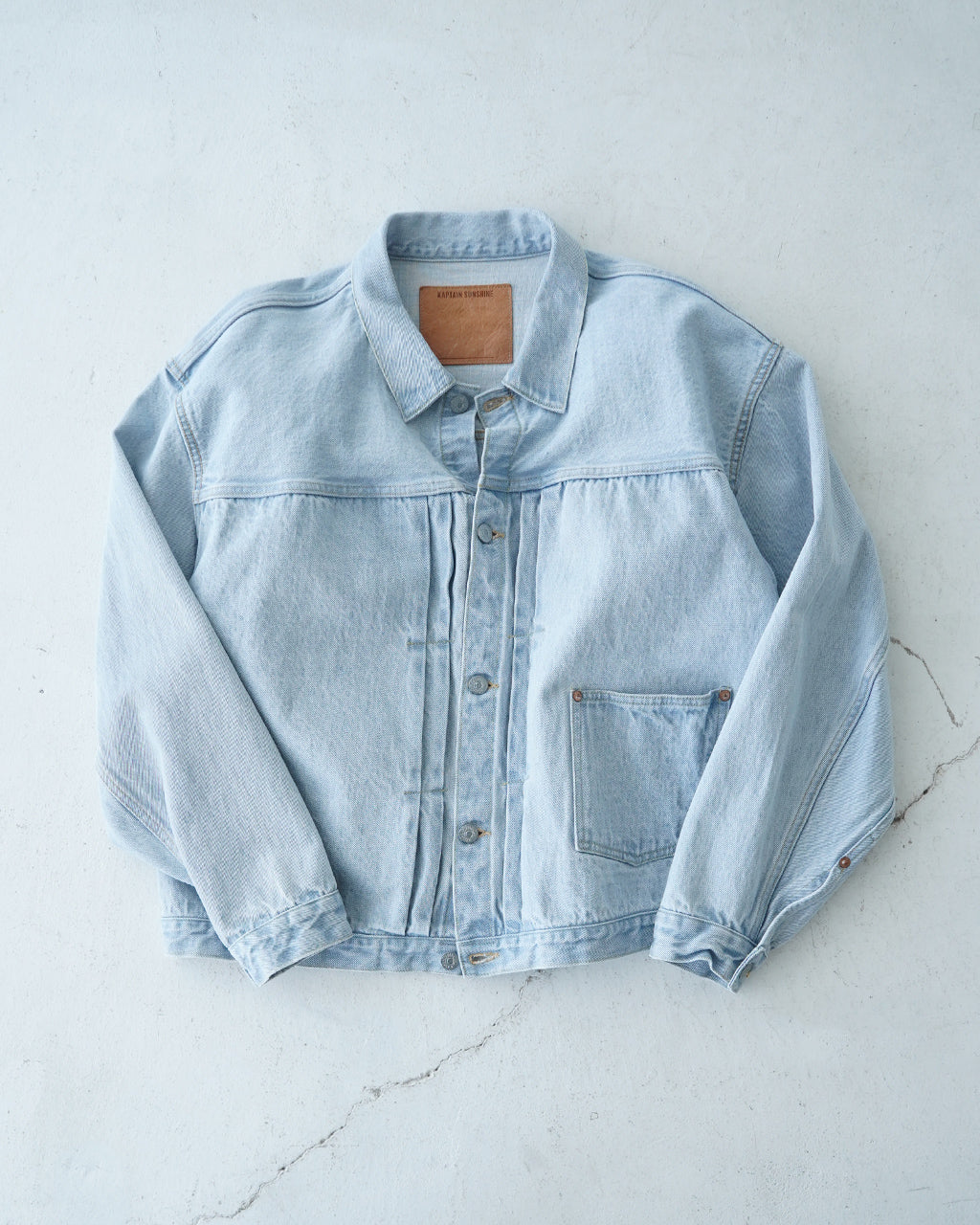 KAPTAIN SUNSHINE デニム トラッカー 1ポケット ジャケット Denim