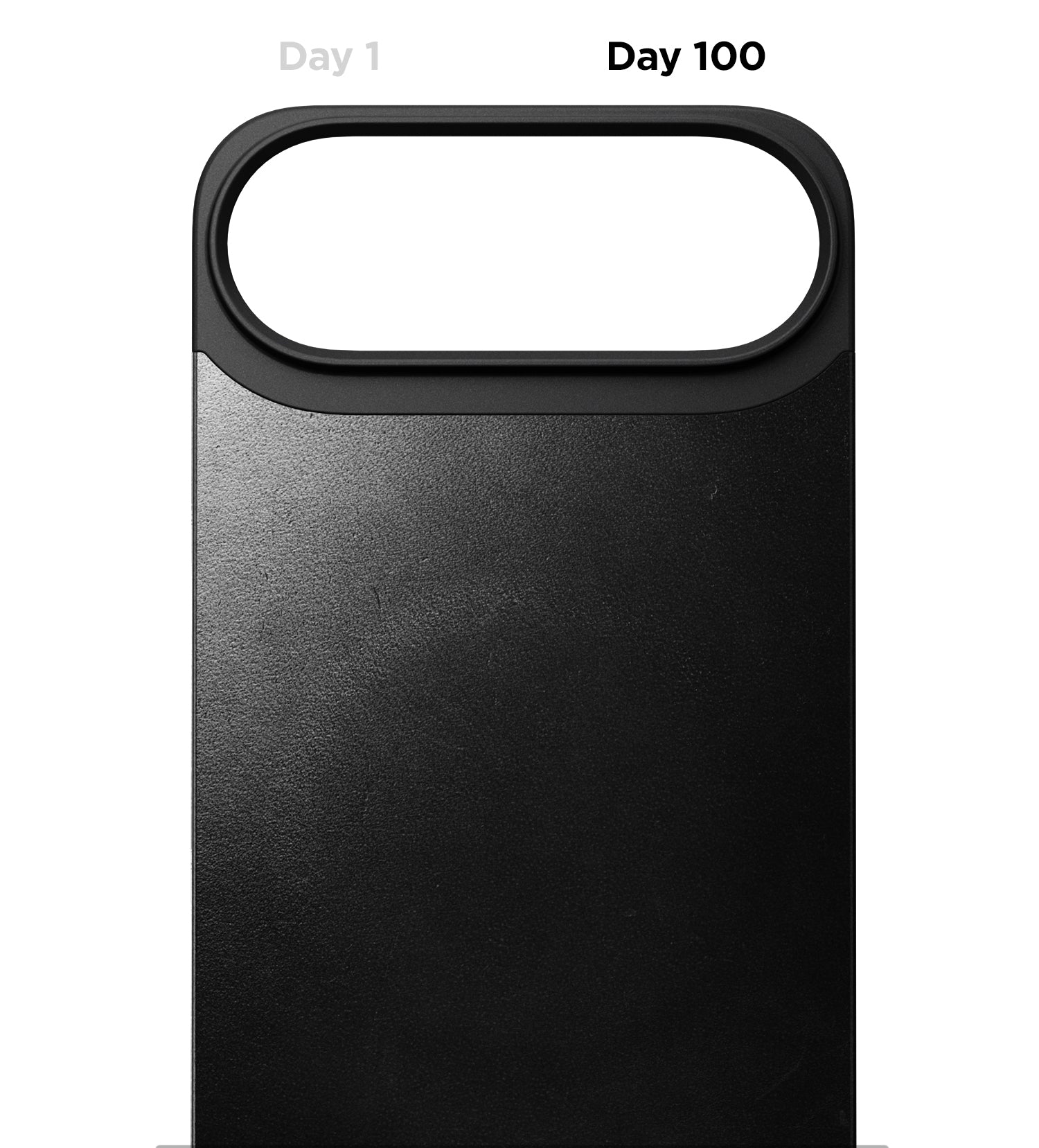 Magnetic Leather Back - iPhone 17 Air | Black | Horween | MagSafe