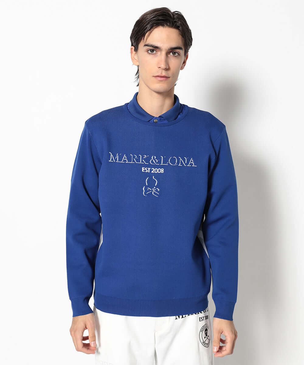 メンズウェア MARK&LONA/Ruler Fulling Crew Sweater 44 Men's Knit