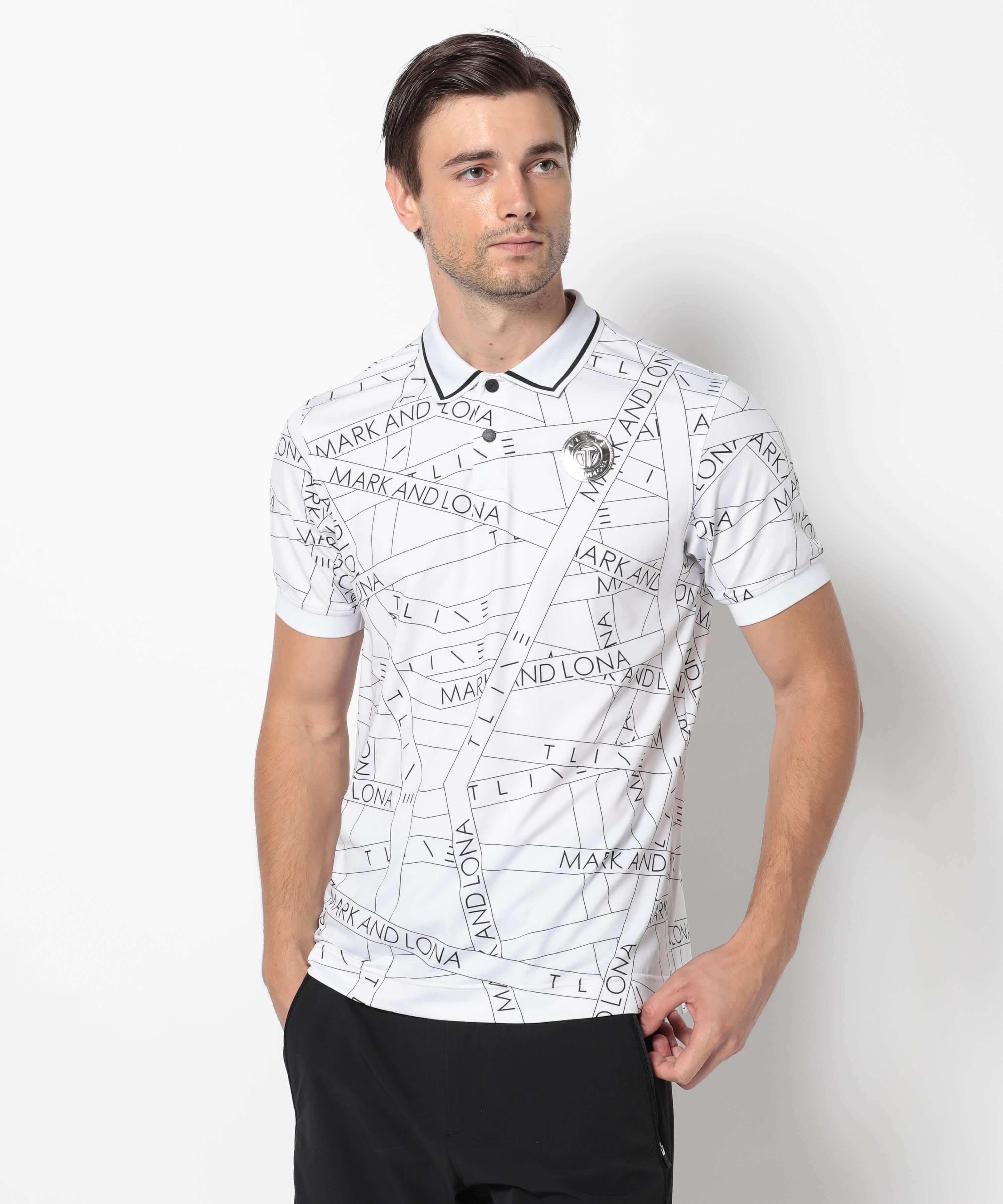 メンズウェア MARK & LONA Ever Precision Flag Polo Men's Polo Shirt