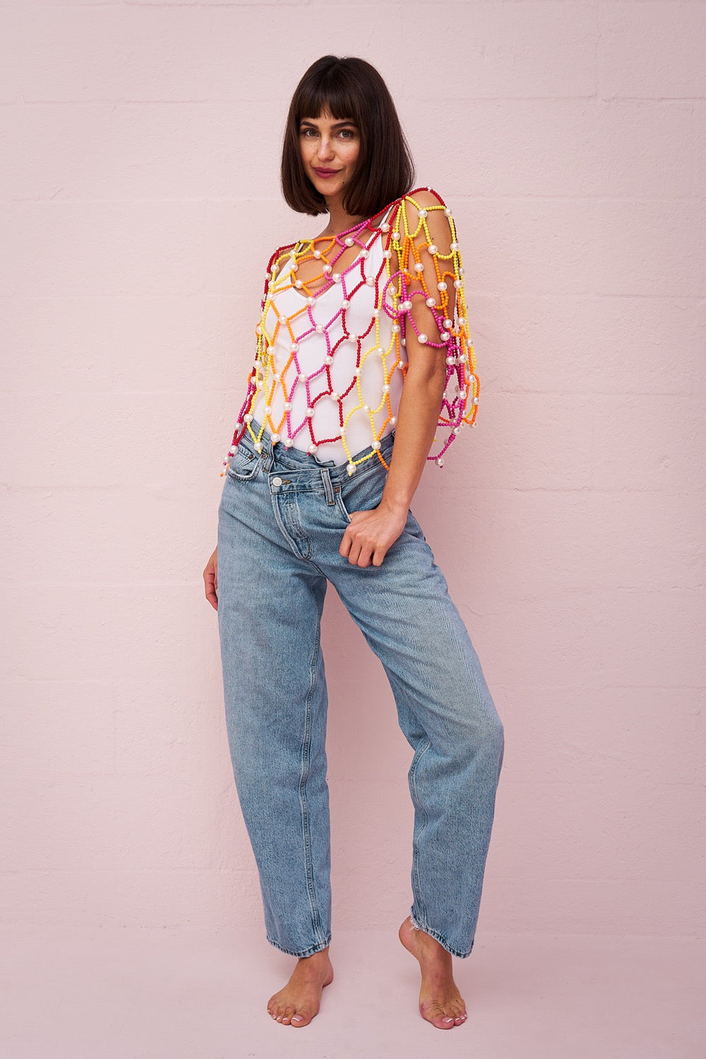 Patchwork Aladdin Pants– pītusa