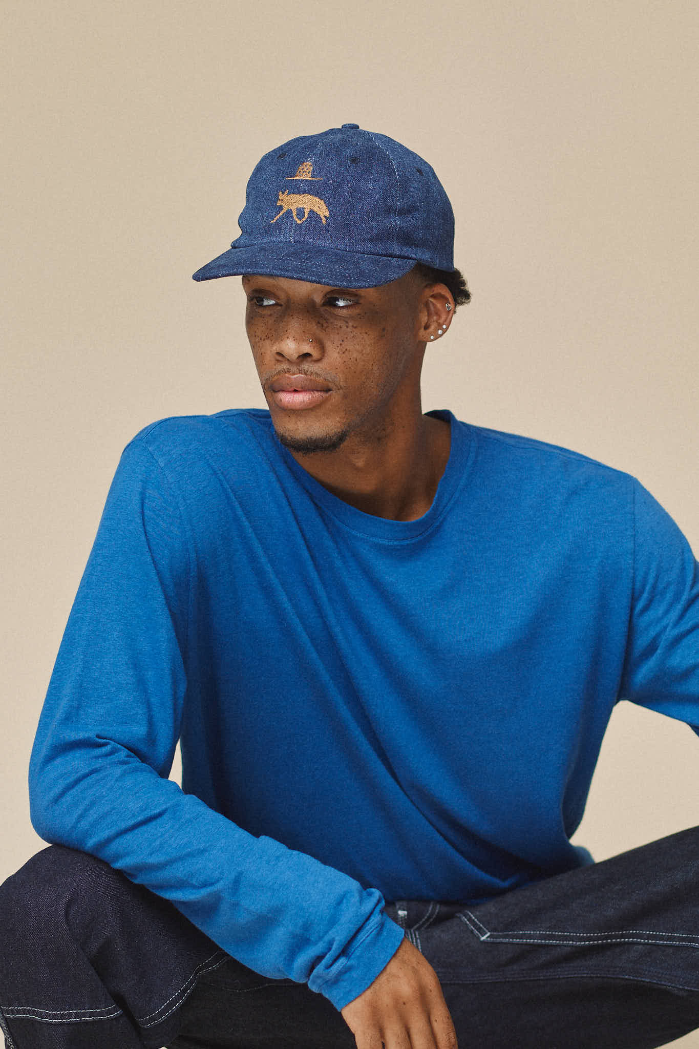 Coyote Denim Cap | Jungmaven Hemp Clothing & Accessories - USA Made