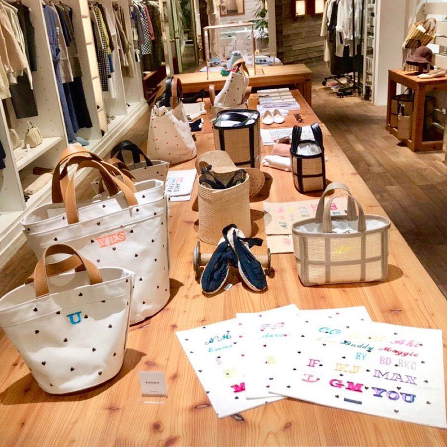 Ron Herman 福岡店で、モノグラム刺繍受注会を開催— LUDLOW STORE