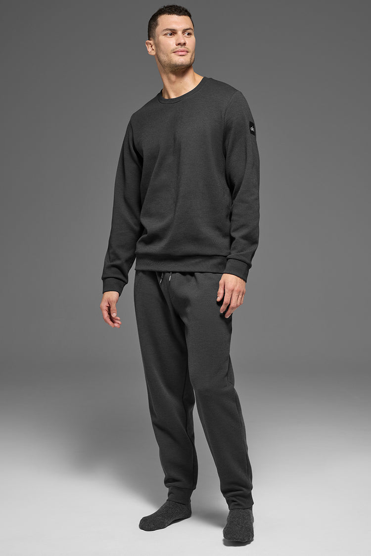 Waffle Lounge Jogger - Anthracite | ALO