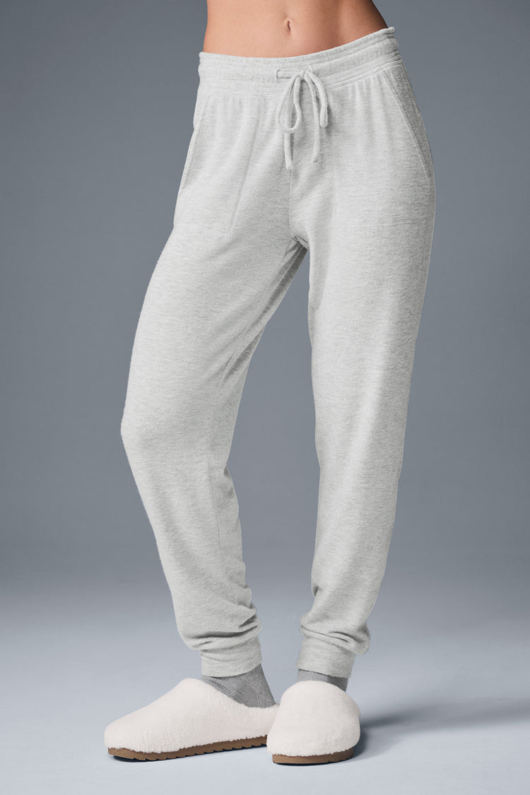 Soho Sweatpant - Athletic Heather Grey | ALO