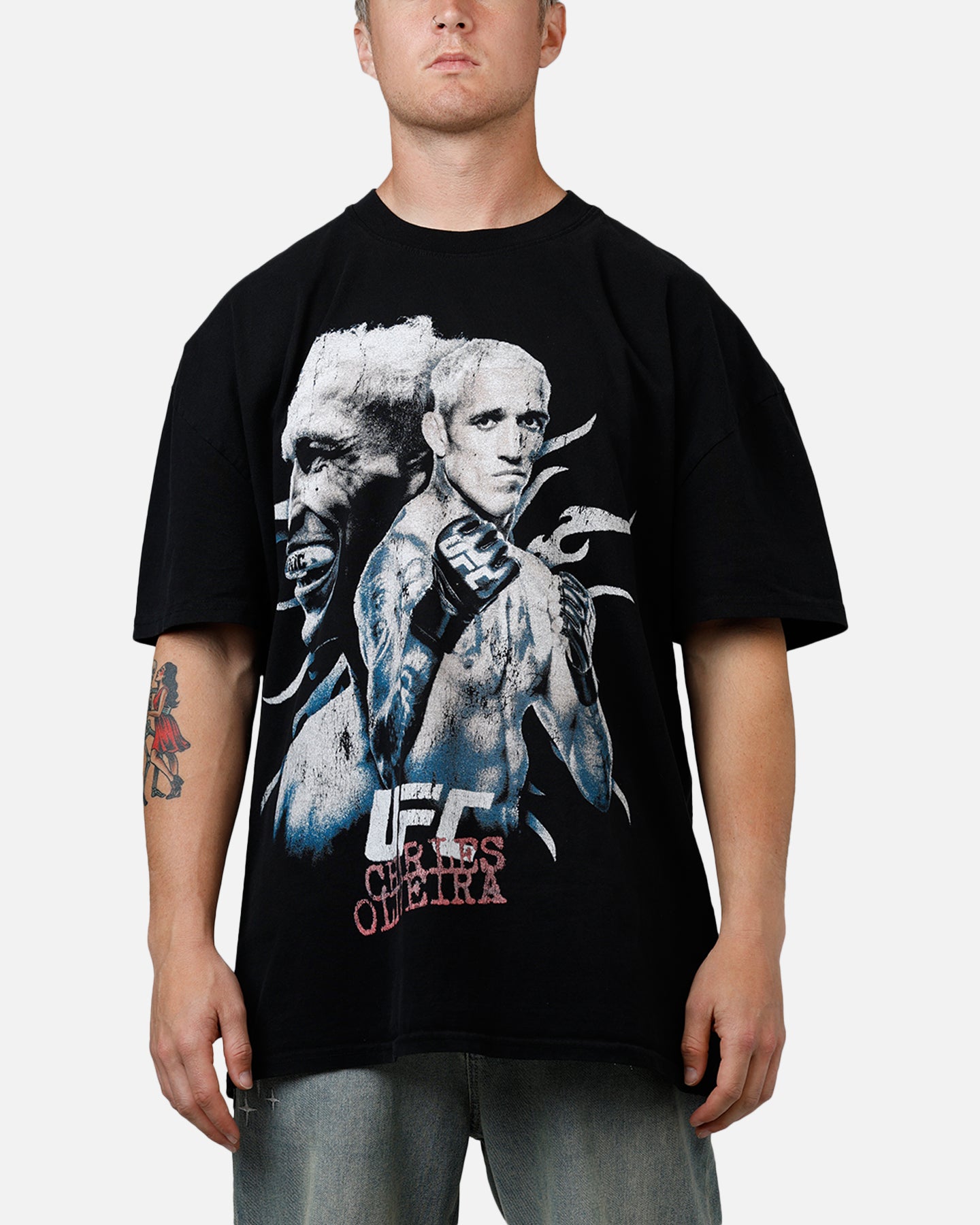 UFC By Culture Kings Ilia Topuria UFC 317 T-Shirt Black | Culture