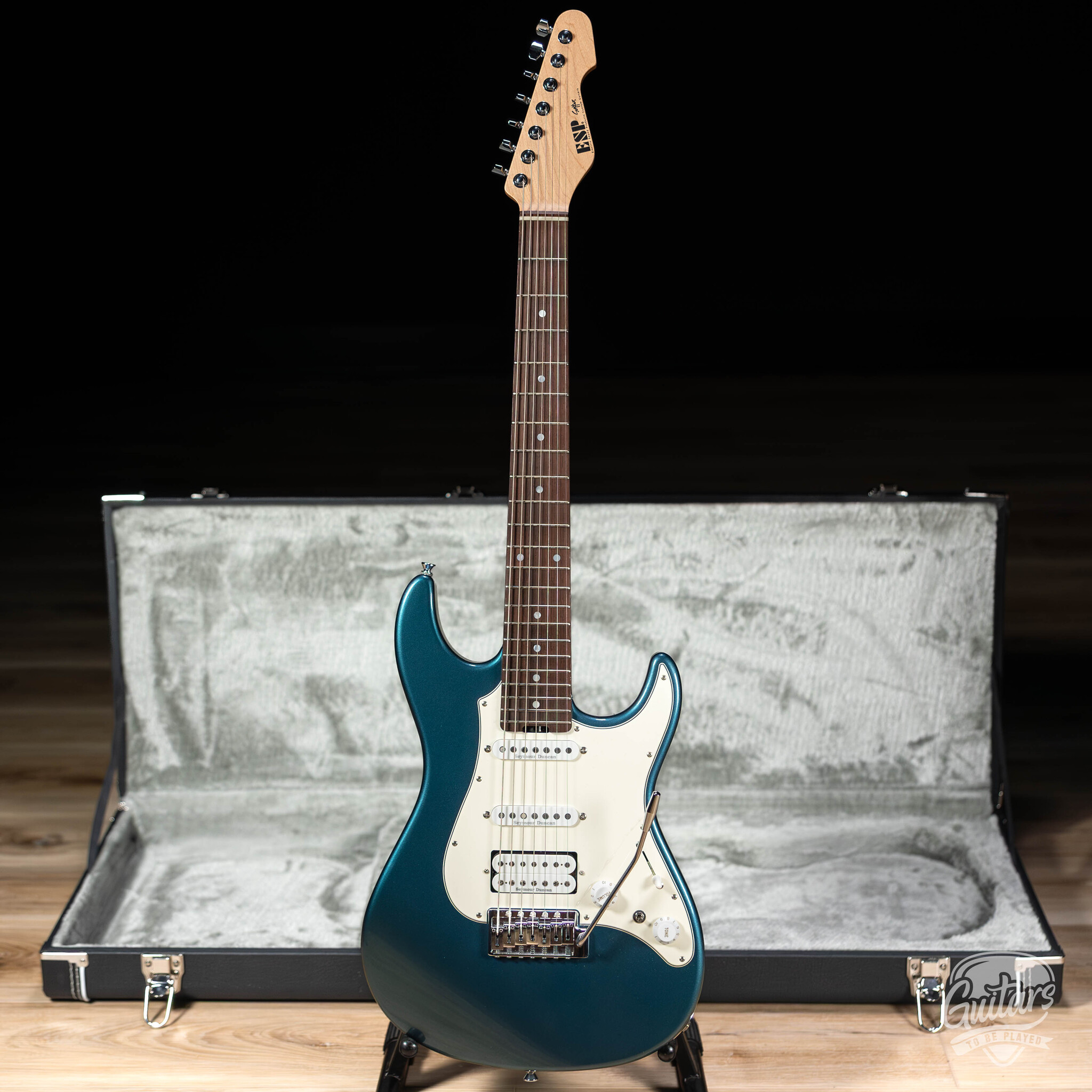 ESP Snapper-7-AL/R Original Series Japan 7-String – Supreme Blue