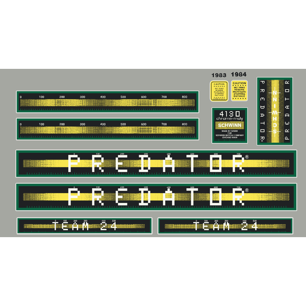 1983-84 Schwinn Predator TEAM 24 