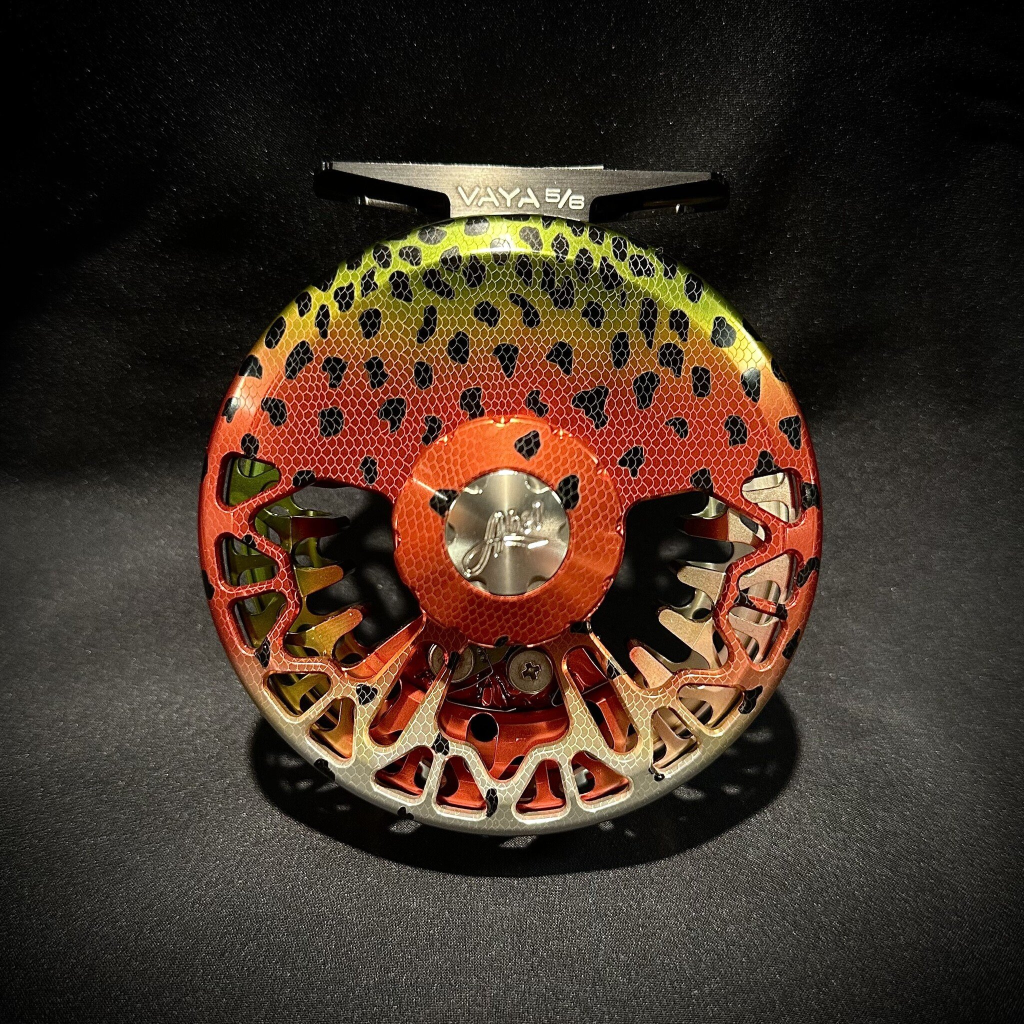 Abel Vaya 5/6 Native Rainbow Fly Reel | The Fish Hawk - The Fish Hawk