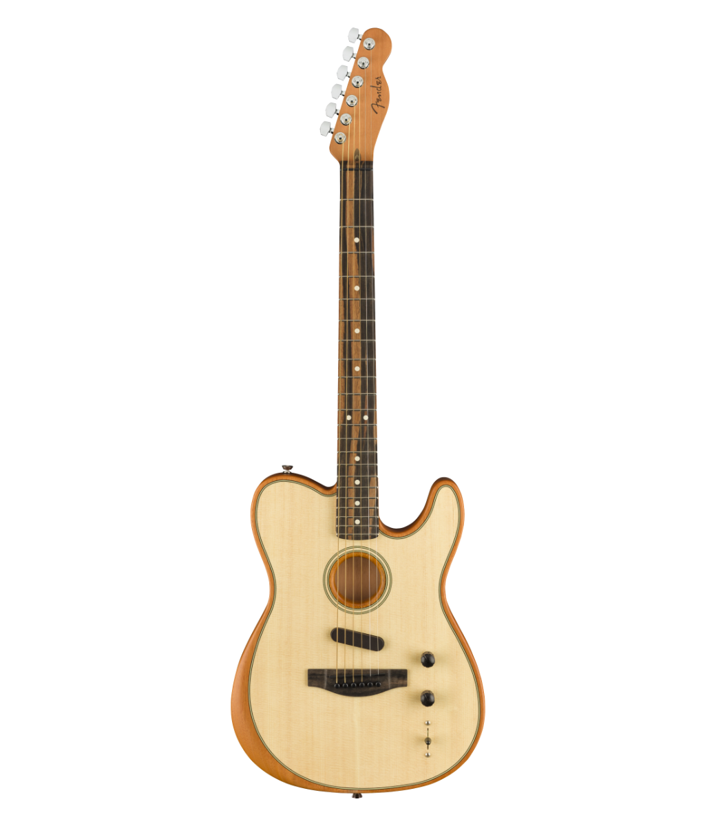 Fender American Acoustasonic Telecaster - Ebony Fretboard, Natural