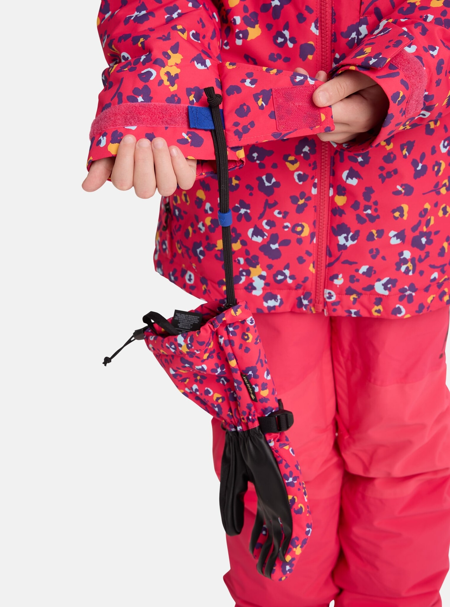 Kids' Burton Hillslope Jacket- Wildcat Floral - Yellow Turtle