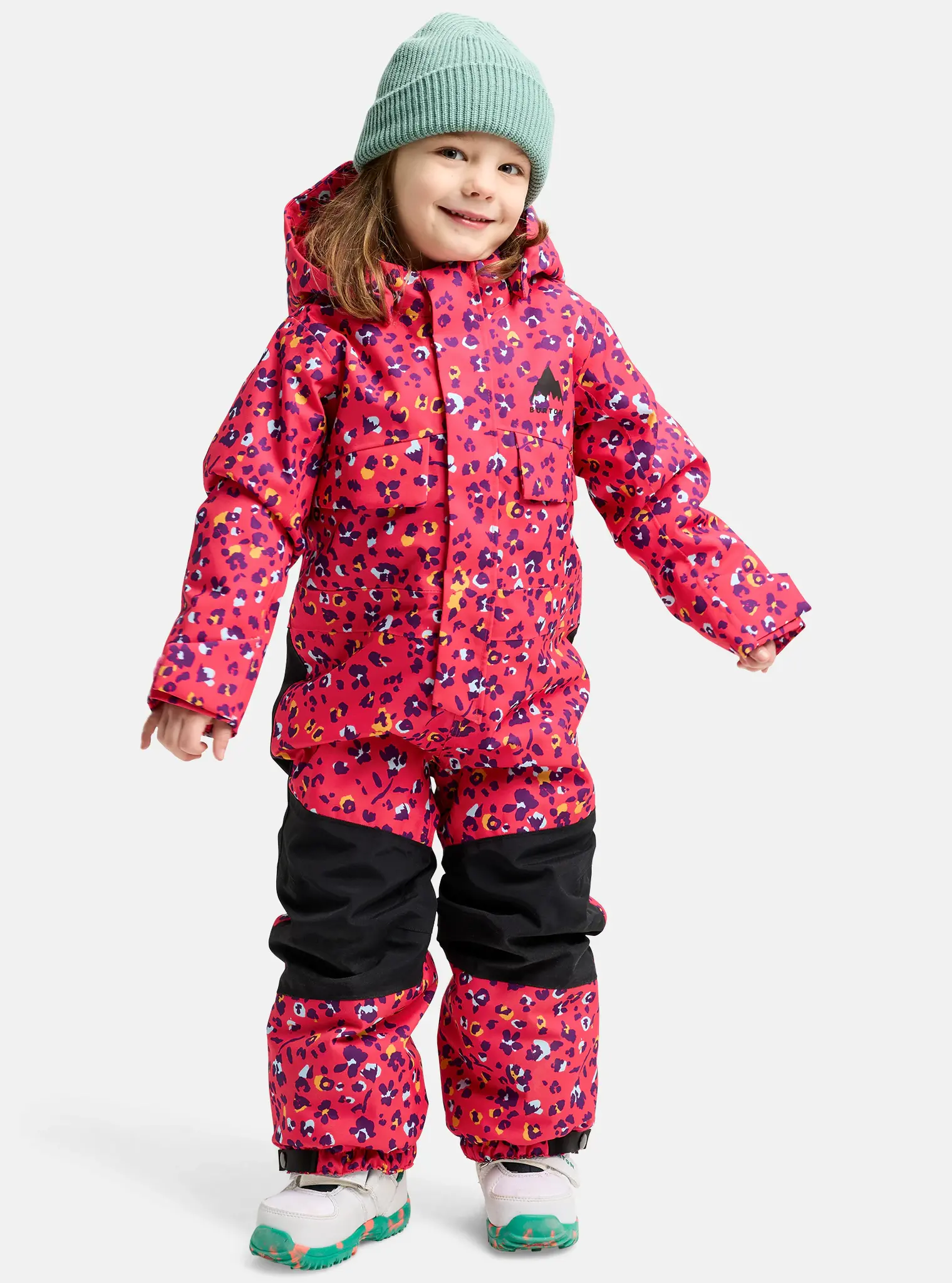 Toddlers' Burton 2L One Piece- Wildcat Floral - Yellow Turtle