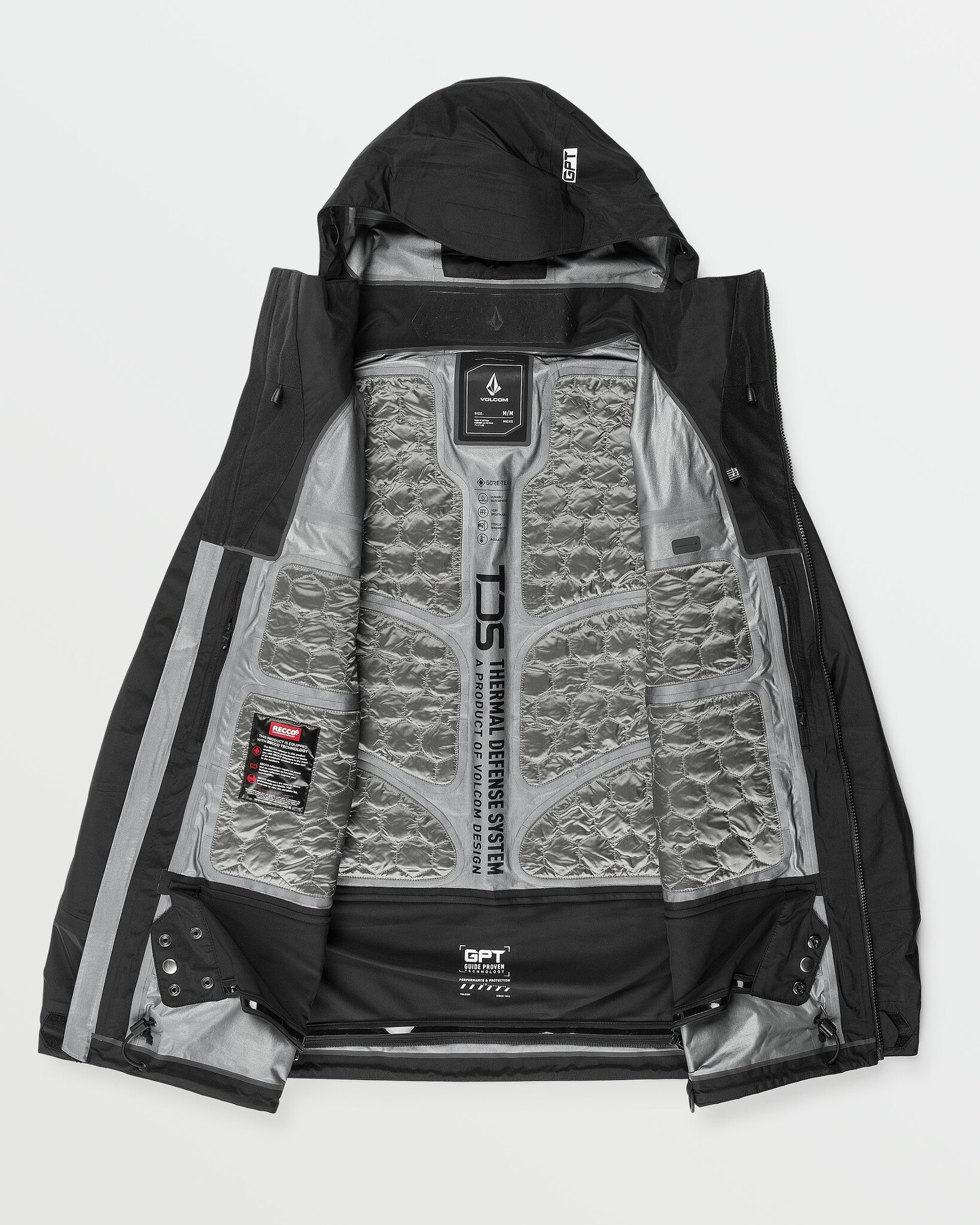 Volcom Tds Inf Gore-Tex Jacket | Black - The Choice Shop