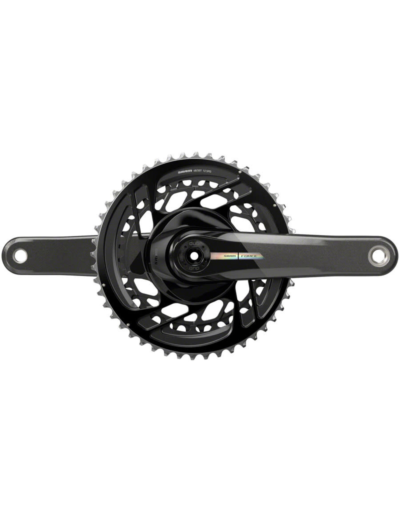 SRAM Force Crankset - 2x 12-Speed, 48/35t, Direct Mount, DUB - Two