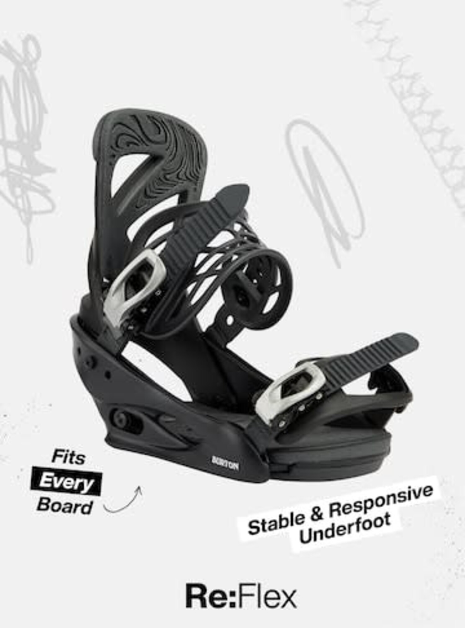 Burton Cartel Re:Flex Binding (Mens) 2026 | Evergreen Shatter