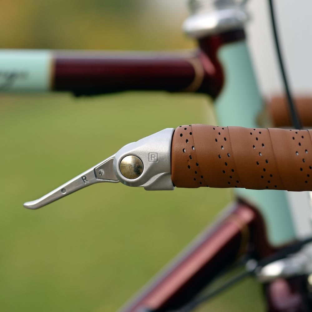 Shift Levers Dia-Compe Bar End control silver - C&L Cycles