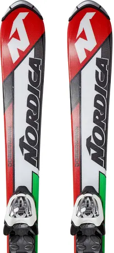 Nordica Team J Race Junior Skis + M 4.5 Fastrak Bindings