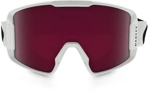 Oakley Line Miner Matte White Prizm Rose Ski Goggles - Alpine Skiing