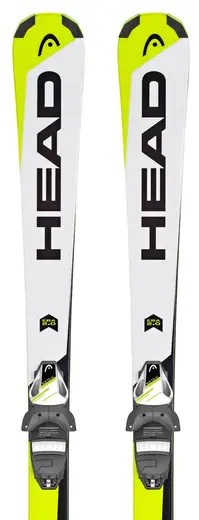 Head Supershape SLR2 Junior Skis + SLR 7.5 AC Bindings