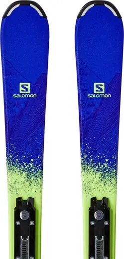 Salomon Qst Max Jr S Kids Skis + Ezy5 Bindings