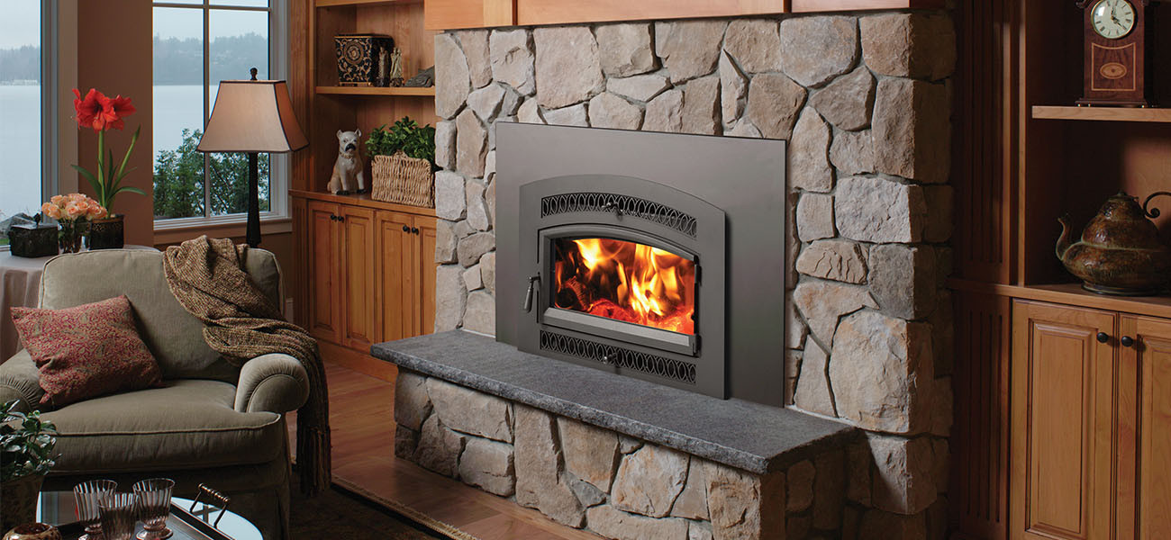 Fireplace Xtrordinair® Medium Flush Wood Arched Nexgen-Fyre