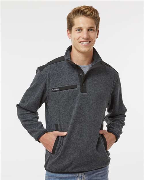 DRI DUCK 7353 - Men's Ranger Melange Fleece Pullover
