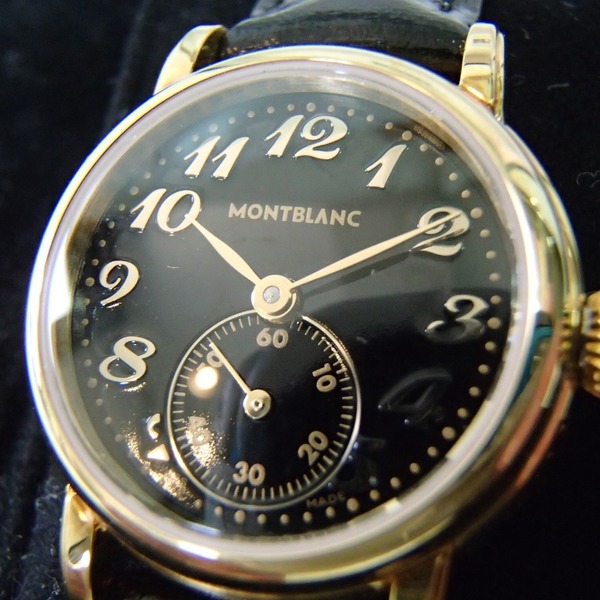 銀座でモンブランを買取。7037クォーツラバーベルト腕時計の 278マイ