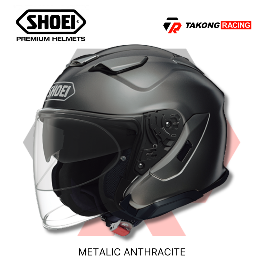 SHOEI Helmets - J-Cruise 3 Metalic Anthracite – Takong Racing
