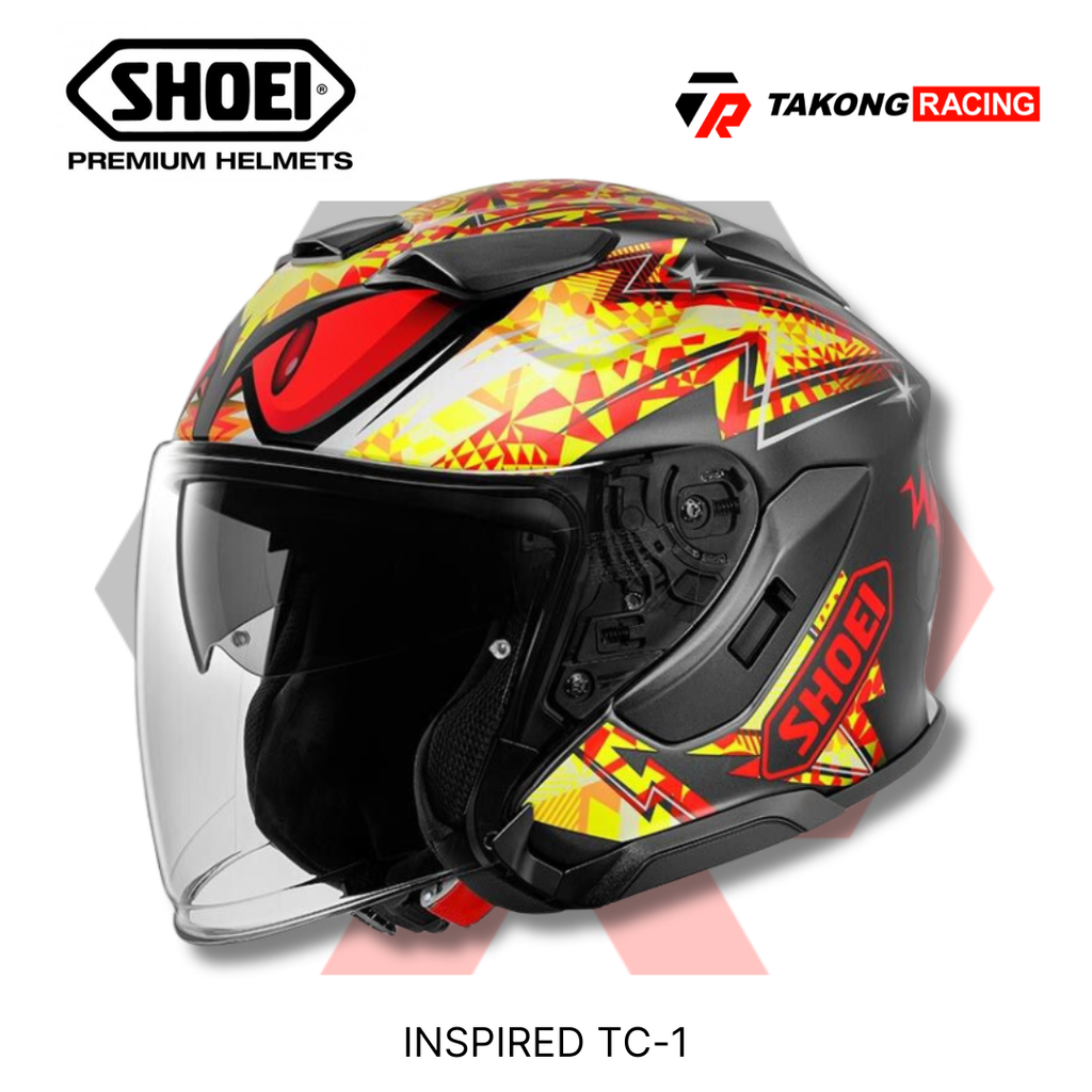 SHOEI Helmets - J-Cruise 3 Inspired TC-1 – Takong Racing (Riding