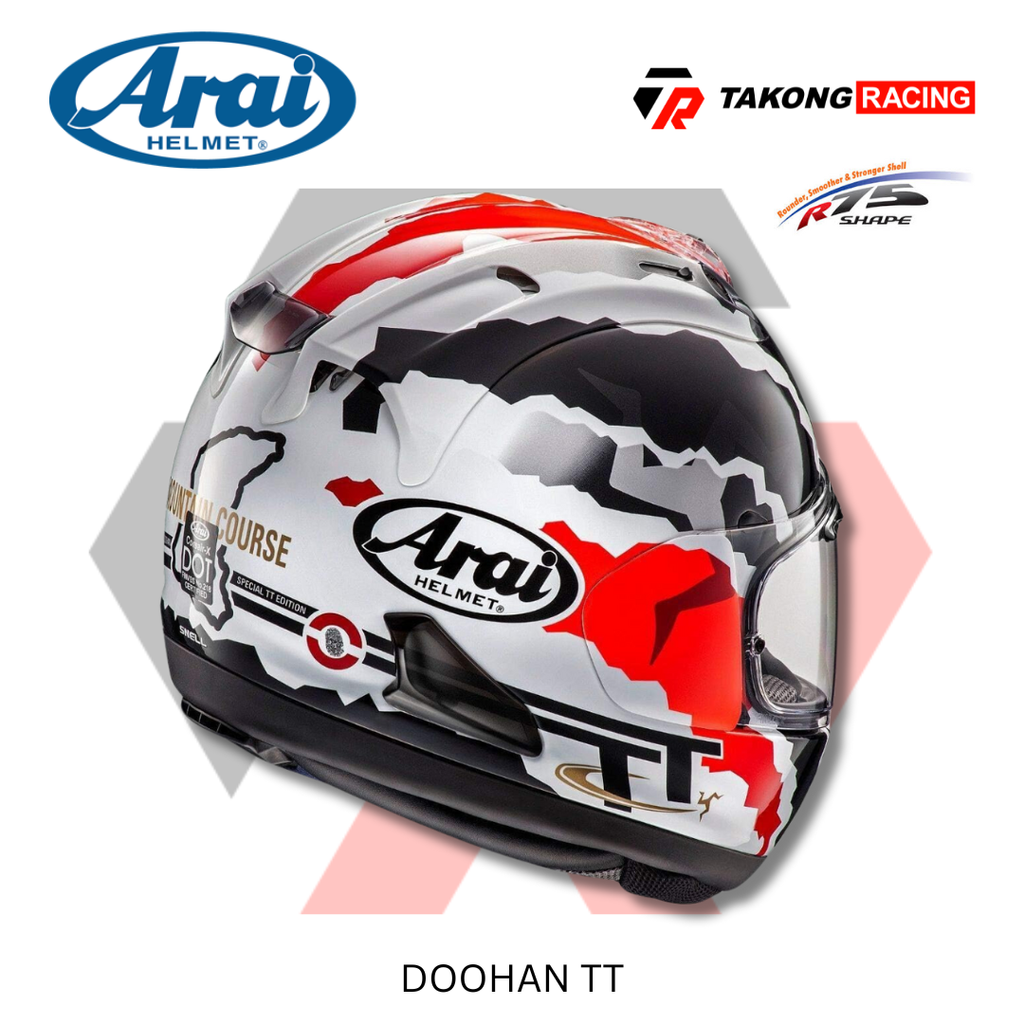 ARAI Helmets - RX-7X Doohan TT – Takong Racing (Riding Apparel)