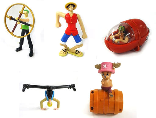 ONE PIECE マクドナルド限定ハッピーセットおもちゃ 台湾のマクドナルドに期間限定でワンピースの玩具が売ってるらしい