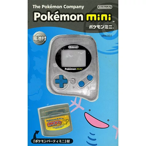 ポケモンミニ 本体 ウパーブルー ＋ 専用カセット付き ポケモンミニ