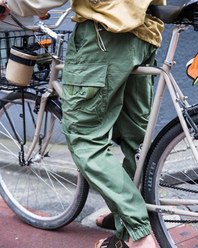 ENGINEERED GARMENTS for Pilgrim Surf+Supply『6P BIKE PANTS』- MAY