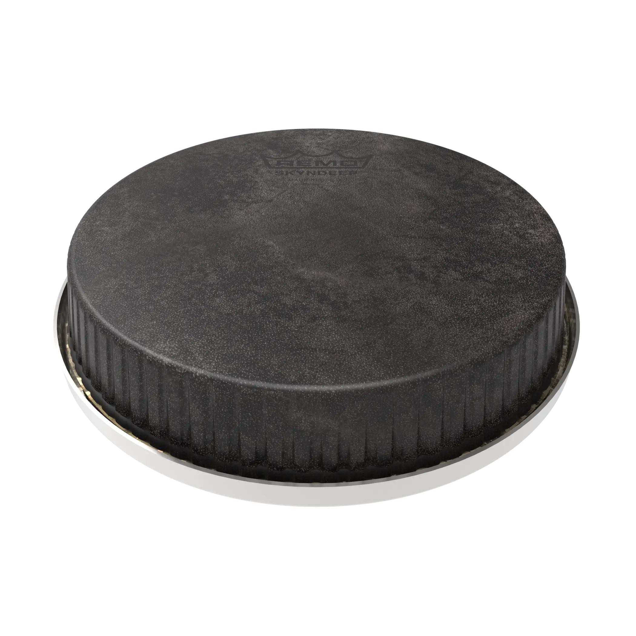 R-Series Skyndeep Bongo Drumhead - Black Calfskin Graphic, 9