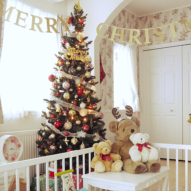 ニトリ クリスマスツリー210㎝のおすすめ商品とおしゃれな実例