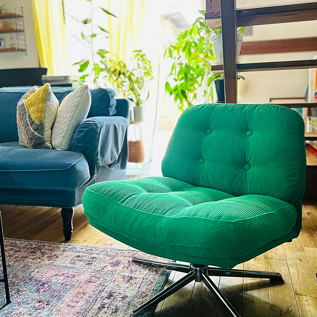IKEA DYVLINGE ディヴリンゲ グリーン 1人掛けソファ DYVLINGE