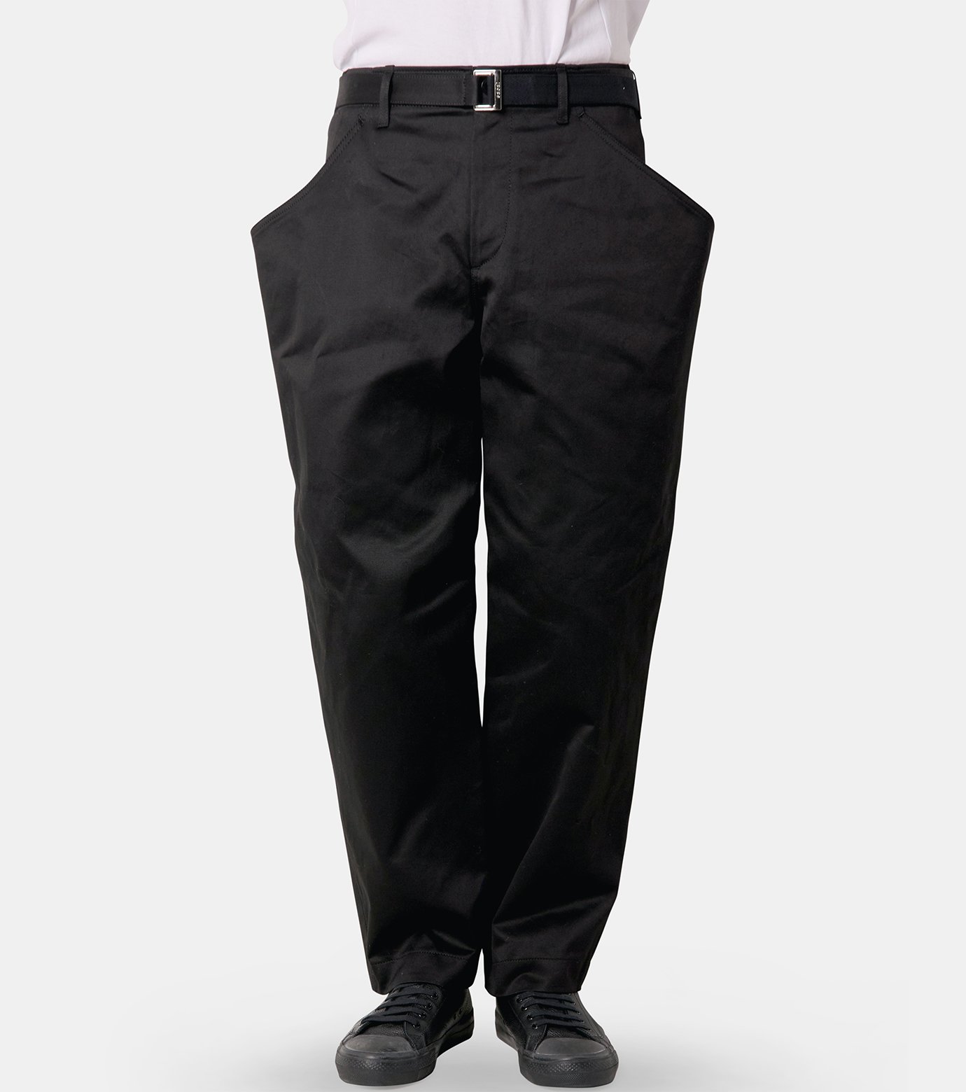 サカイ - sacai | Cotton Chino Pants-Black-2の通販 | RESTIR リステア