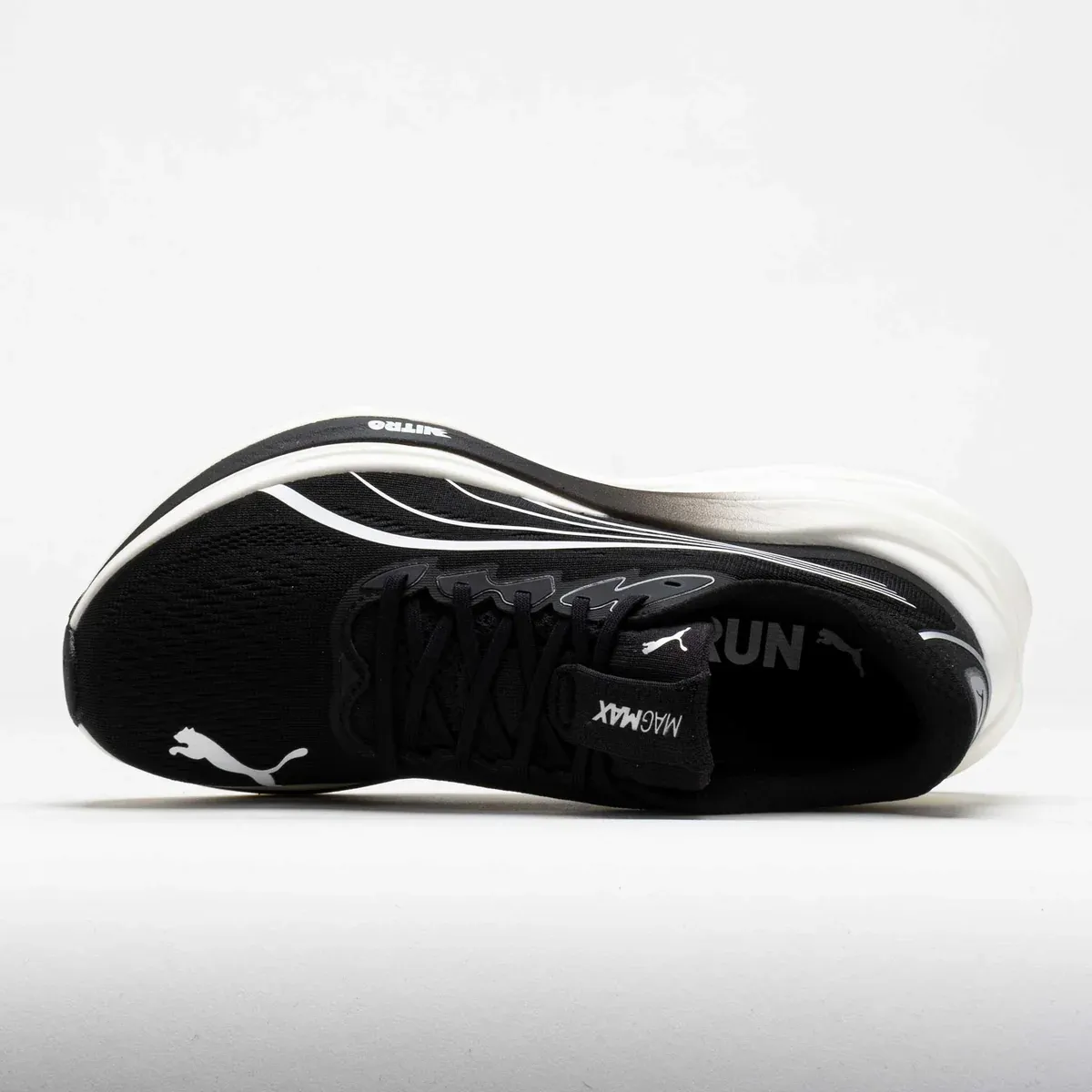 Puma Men's Magmax Nitro Puma Black-Puma White-Cool Dark Gray