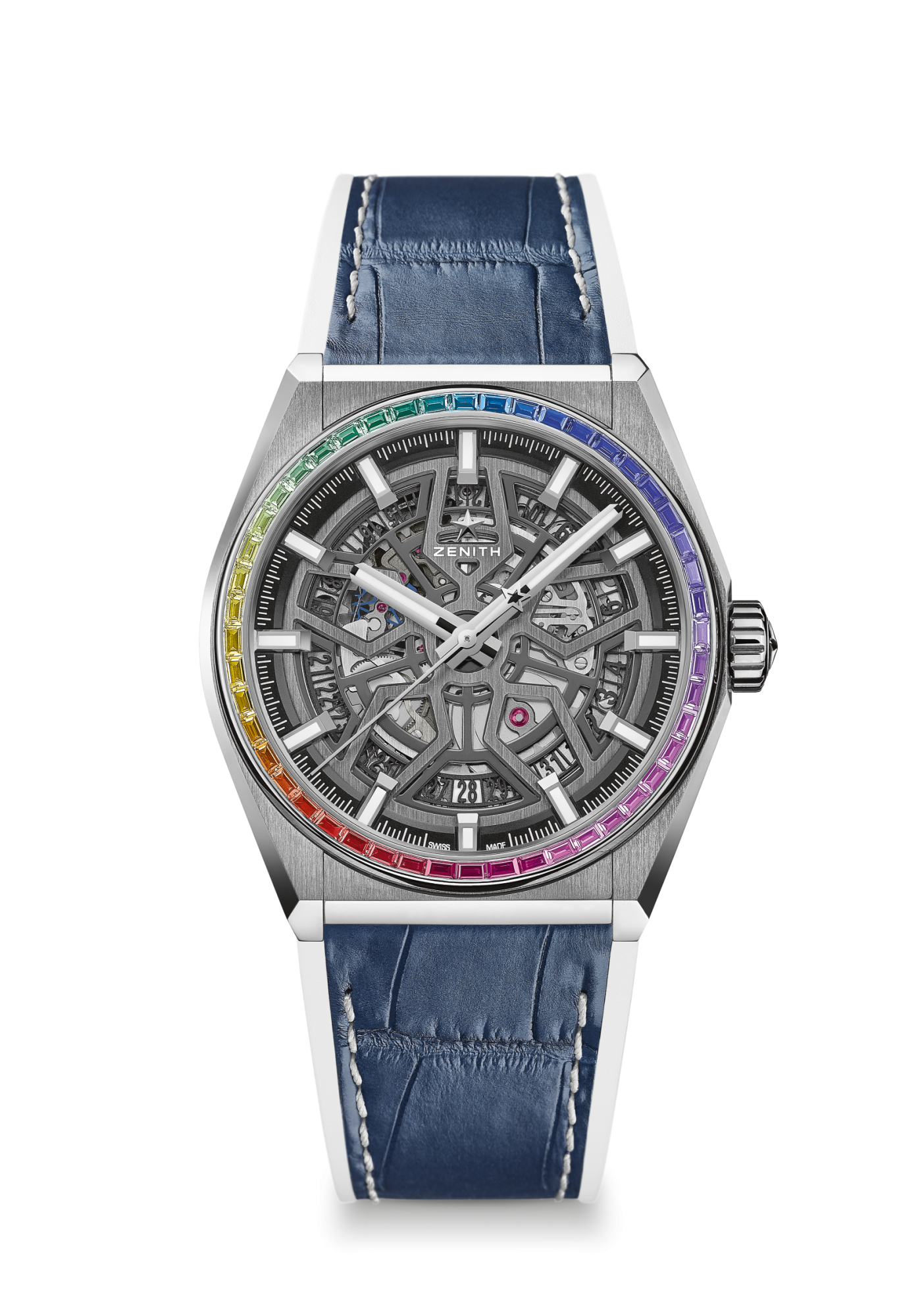 Zenith 32.9003.670/86.R588 : Defy Classic Titanium / Rainbow