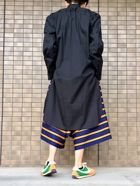 COMME des GARCONS SHIRTのアイテムを使った「サルエルパンツ」の人気