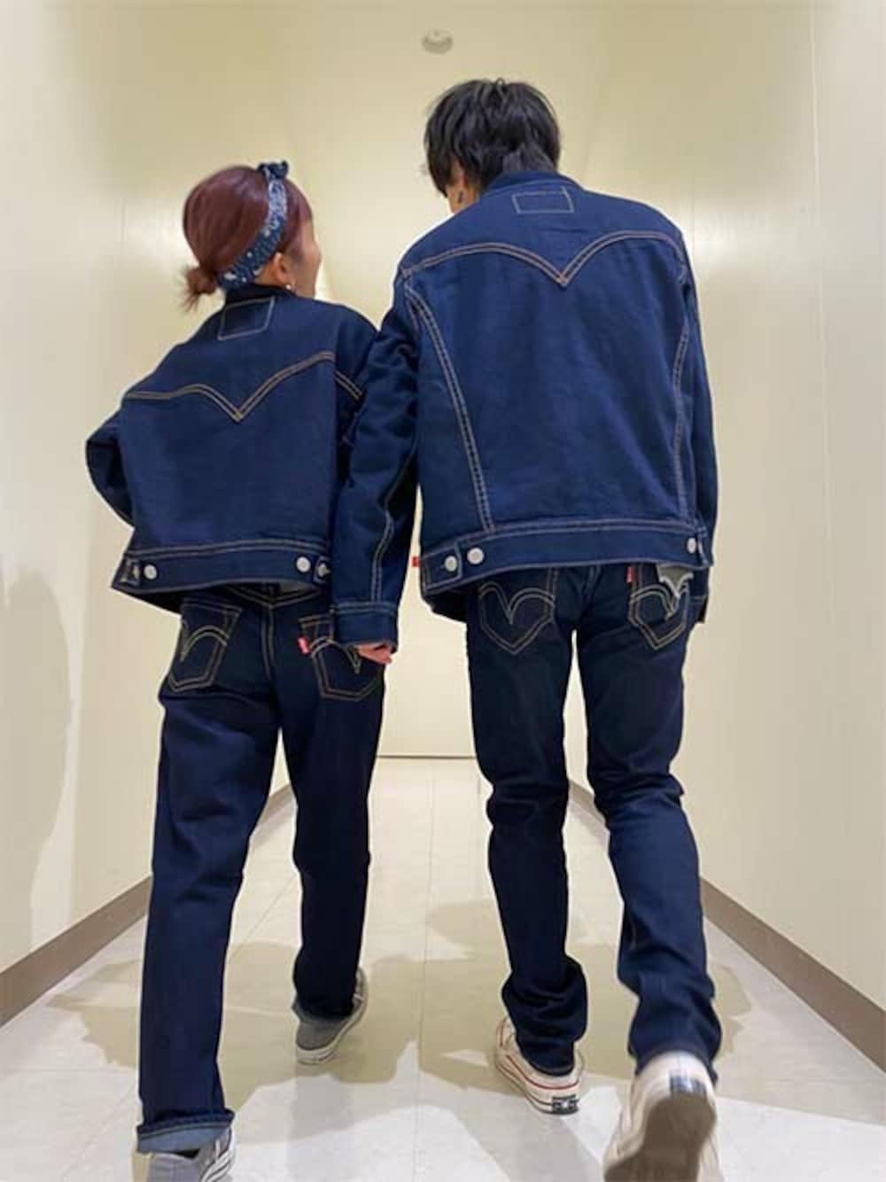 リーバイス STAFF MEN｜Levi'sのデニムジャケットを使った