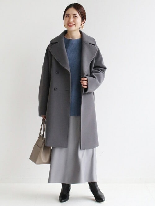 IENA（イエナ）の「ダブルモッサコート◇（その他アウター）」 - WEAR