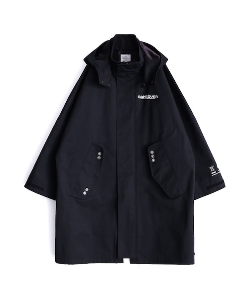 SHAREEF（シャリーフ）の「SHAREEF BENCH COAT(Black)（モッズコート