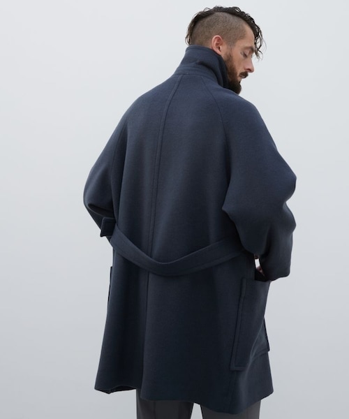 LIDNM（リドム）の「FINE WOOL MINIMAL HALF COAT（その他アウター