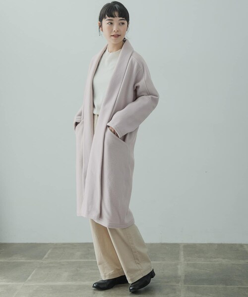 MITTAN（ミッタン）の「MITTAN 半纏ロングコート（）」 - WEAR
