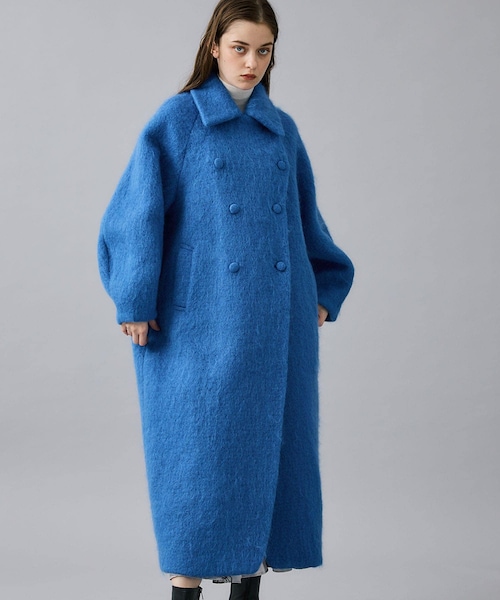 Ameri（アメリ）の「DEFORMATION COLLAR SHAGGY COAT（その他アウター